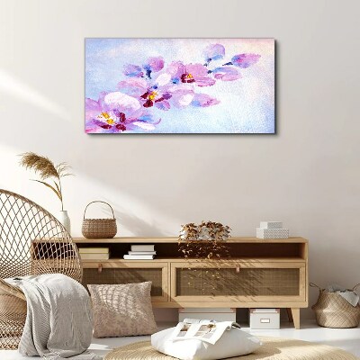 Obraz canvas Kvetinový sen v pastelových odtieňoch