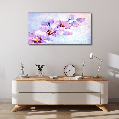 Obraz canvas Kvetinový sen v pastelových odtieňoch