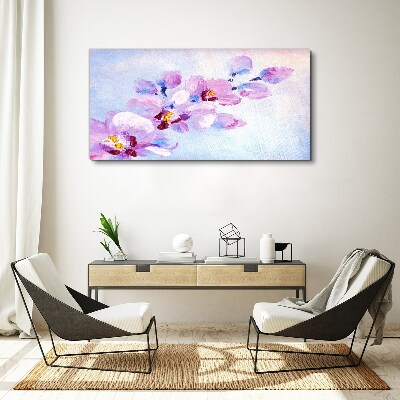 Obraz canvas Kvetinový sen v pastelových odtieňoch