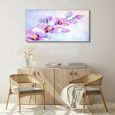 Obraz canvas Kvetinový sen v pastelových odtieňoch
