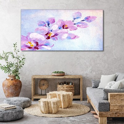 Obraz canvas Kvetinový sen v pastelových odtieňoch