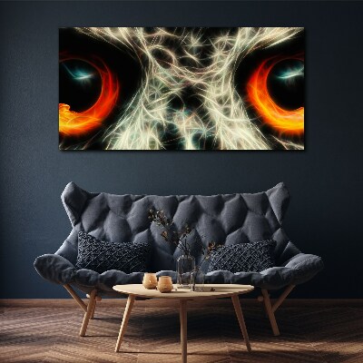 Obraz Canvas Ohnivé oči a tajomstvo