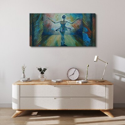 Obraz canvas Abstrakcie baletu tanečnice