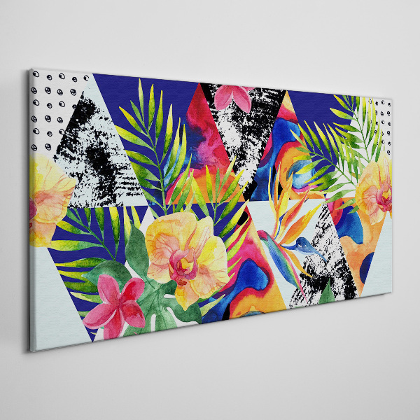 Obraz Canvas Tropická mozaika farieb