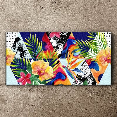 Obraz Canvas Tropická mozaika farieb