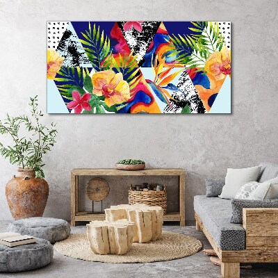 Obraz Canvas Tropická mozaika farieb
