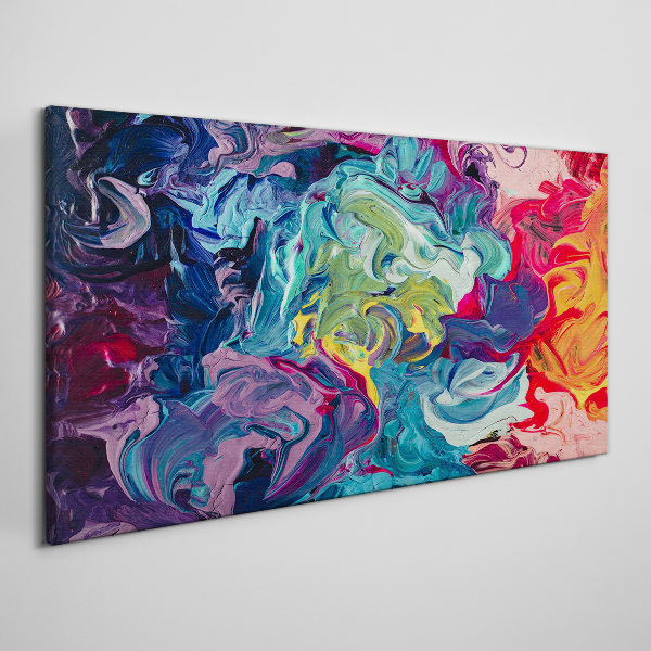 Obraz Canvas Farebná smršť emócií