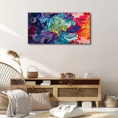 Obraz Canvas Farebná smršť emócií