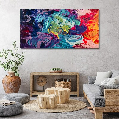 Obraz Canvas Farebná smršť emócií