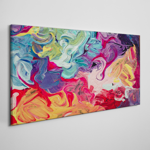 Obraz Canvas Farebná smršť emócií