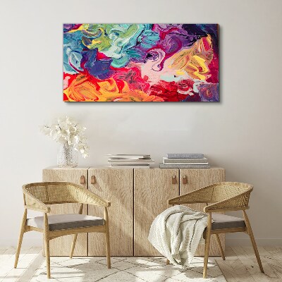 Obraz Canvas Farebná smršť emócií