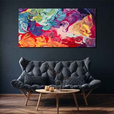 Obraz Canvas Farebná smršť emócií