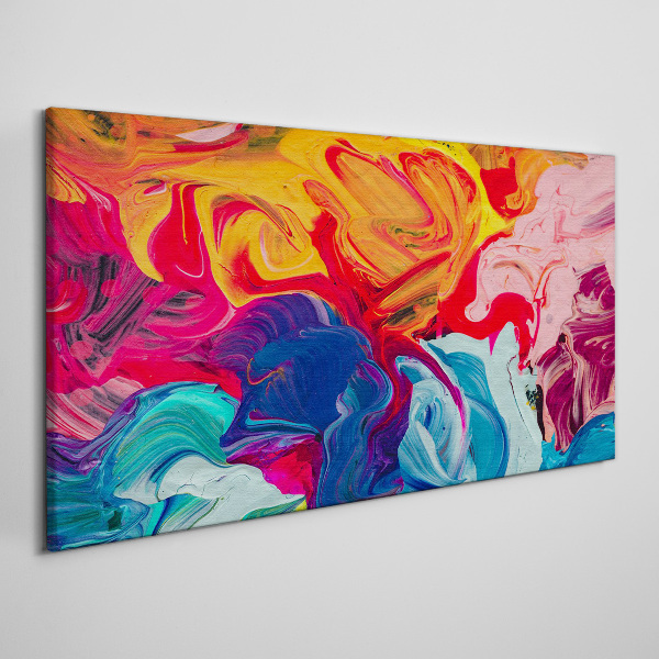 Obraz Canvas Farebná vlna emócií