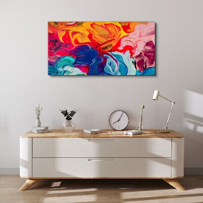 Obraz Canvas Farebná vlna emócií