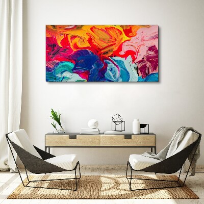 Obraz Canvas Farebná vlna emócií