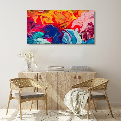 Obraz Canvas Farebná vlna emócií