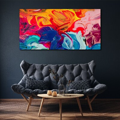 Obraz Canvas Farebná vlna emócií