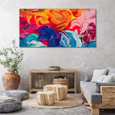 Obraz Canvas Farebná vlna emócií