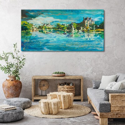 Obraz Canvas Nádrž na slnku