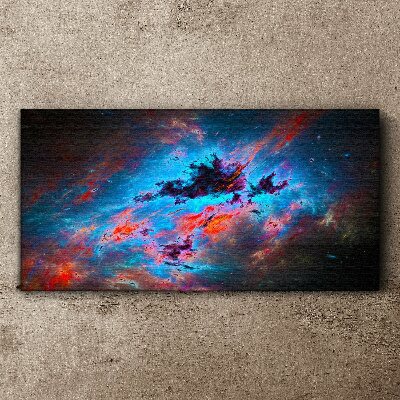 Obraz Canvas Kozmický tanec farieb