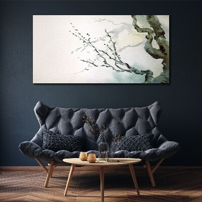 Obraz Canvas Jemné konáre v akvarelu