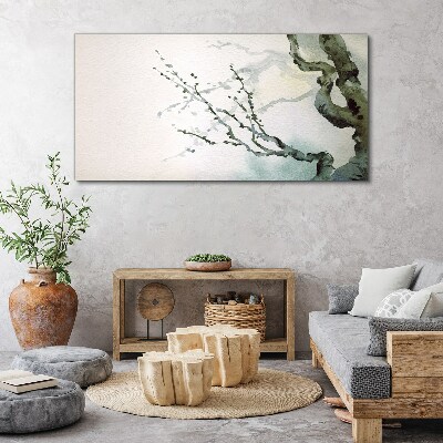 Obraz Canvas Jemné konáre v akvarelu