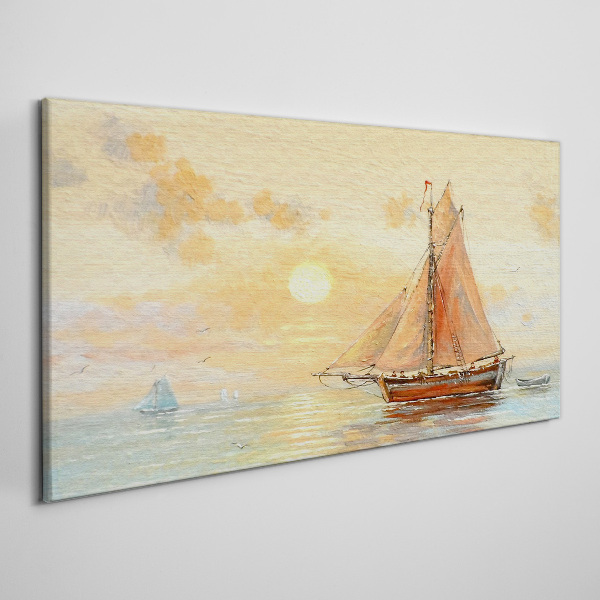 Obraz Canvas Tiché ráno na mori