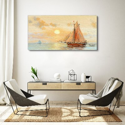 Obraz Canvas Tiché ráno na mori