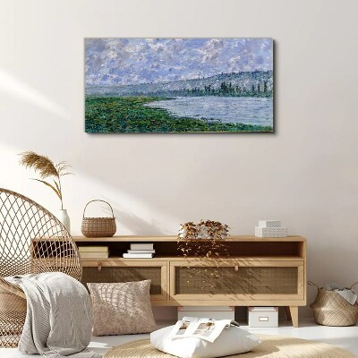 Obraz Canvas Seina pri Vétheuil Monet