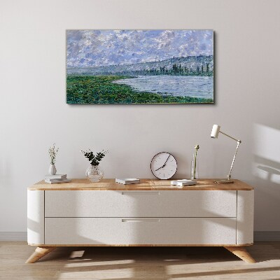 Obraz Canvas Seina pri Vétheuil Monet