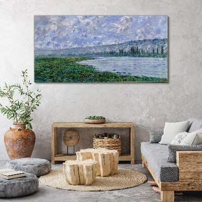 Obraz Canvas Seina pri Vétheuil Monet