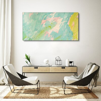 Obraz Canvas Abstraktná kompozícia v pastelových farbách