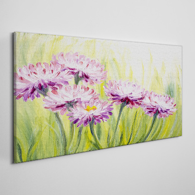 Obraz canvas Kvety na jarnej lúke