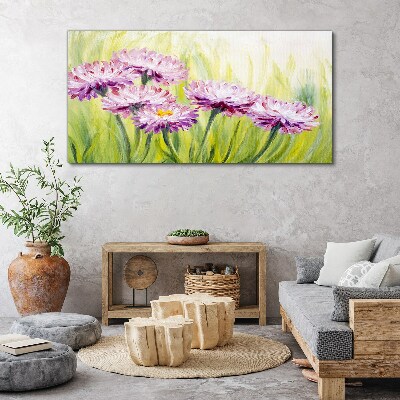 Obraz canvas Kvety na jarnej lúke