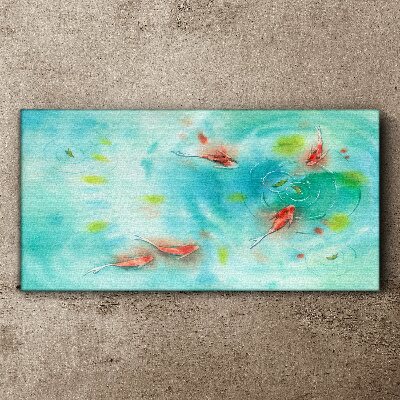 Obraz canvas Lake voda zvieratá ryby