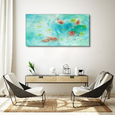 Obraz canvas Lake voda zvieratá ryby