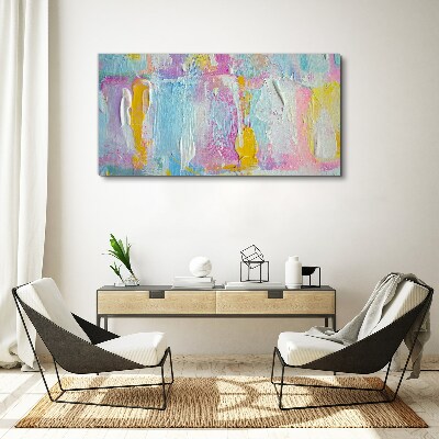 Obraz Canvas Pastelové emócie v abstrakcii