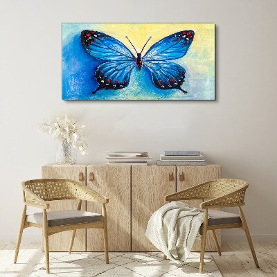 Obraz canvas hmyz červa motýľ