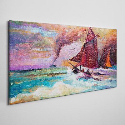 Obraz canvas Morské dobrodružstvo vo farbách