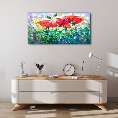 Obraz Canvas Kvetinový sen vo farbách
