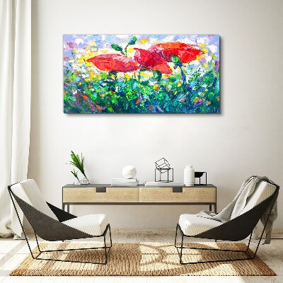Obraz Canvas Kvetinový sen vo farbách