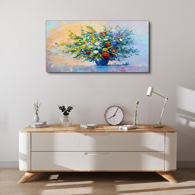 Obraz Canvas Jarná kytica kvetov