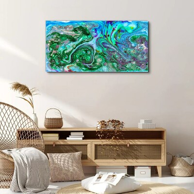 Obraz Canvas Farebné vlny oceánu