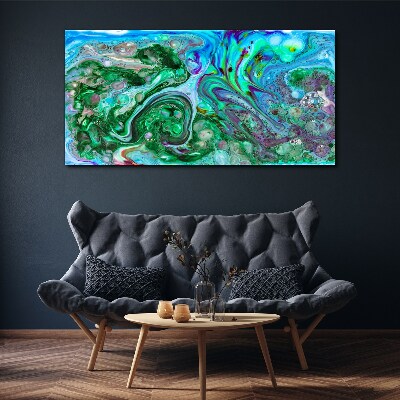 Obraz Canvas Farebné vlny oceánu