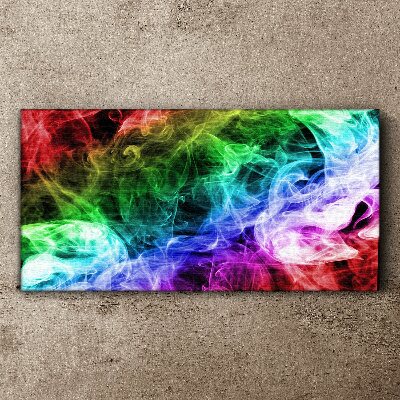 Obraz Canvas Farebné vírenie dymu