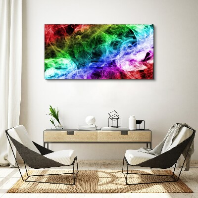 Obraz Canvas Farebné vírenie dymu
