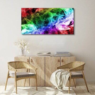 Obraz Canvas Farebné vírenie dymu