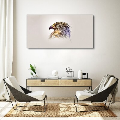 Obraz Canvas Portrét orla v jemných odtieňoch