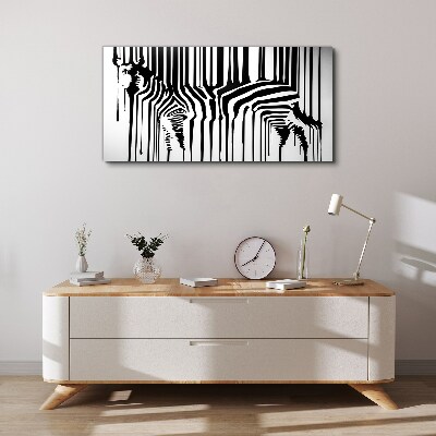 Obraz Canvas zebra