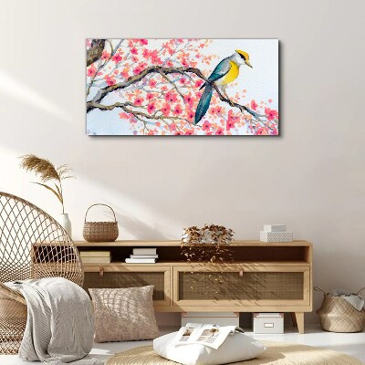 Obraz Canvas Strom vták zviera